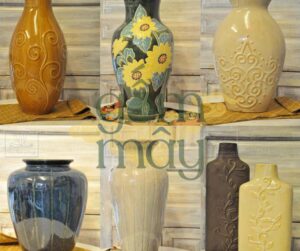 1 Nên chọn mẫu bình hoa gốm sứ đẹp vì trông sang trọng