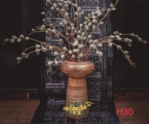 4 Ảnh mẫu bình hoa gốm sứ đẹp dáng búp bê